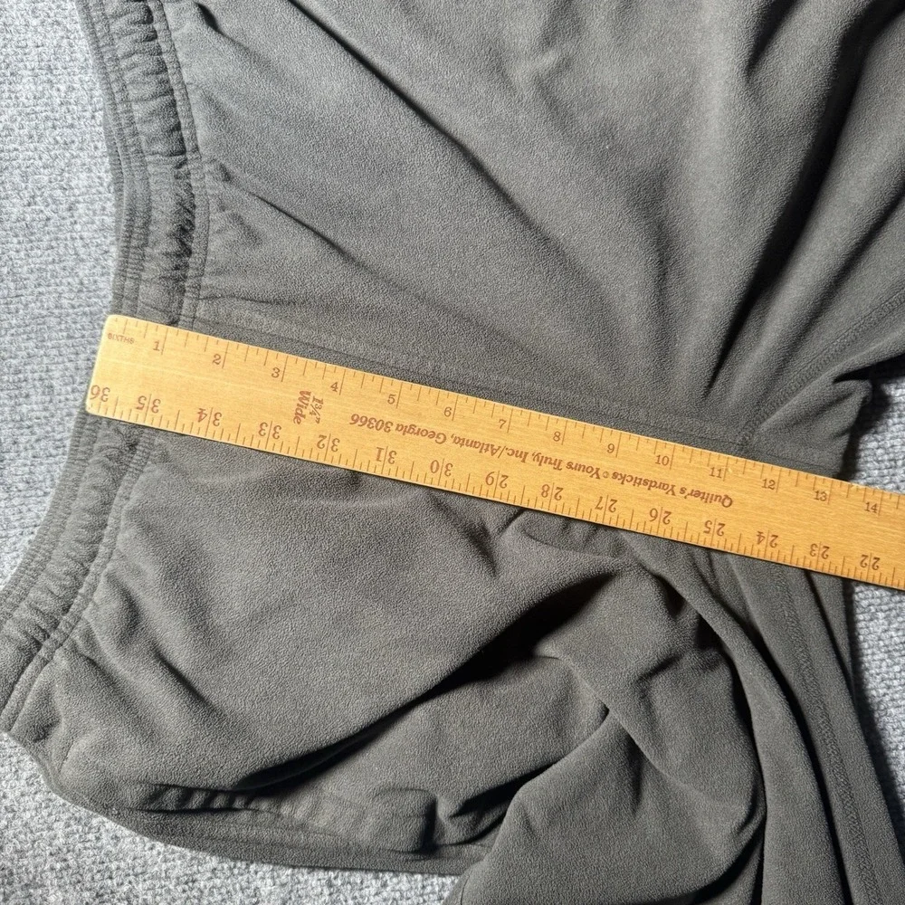 The North Face TKA 100 Fleece Pants Grey Size Men Medium Fit 30x30 Warm Cozy